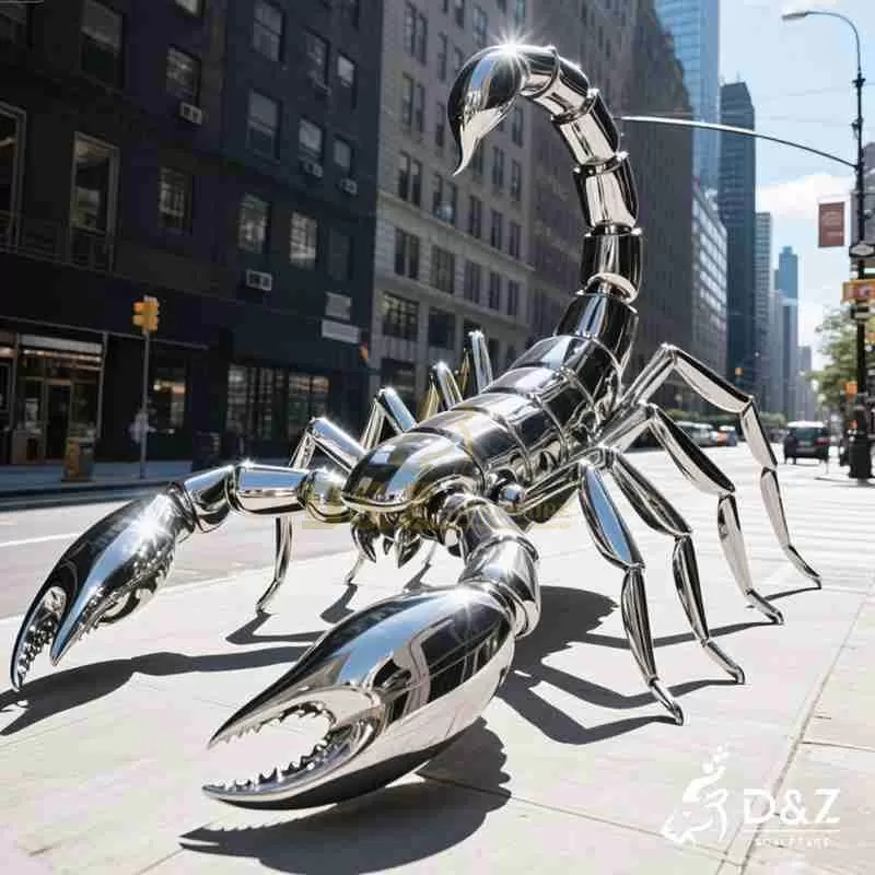 Large Metal Scorpion Sculpture丨Animal Art Decor DZJ-88