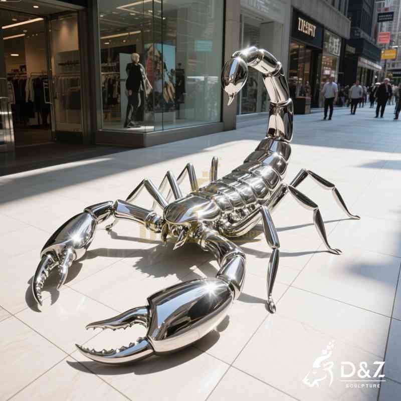 large scorpion sculpture