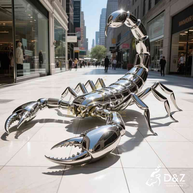 metal scorpion art