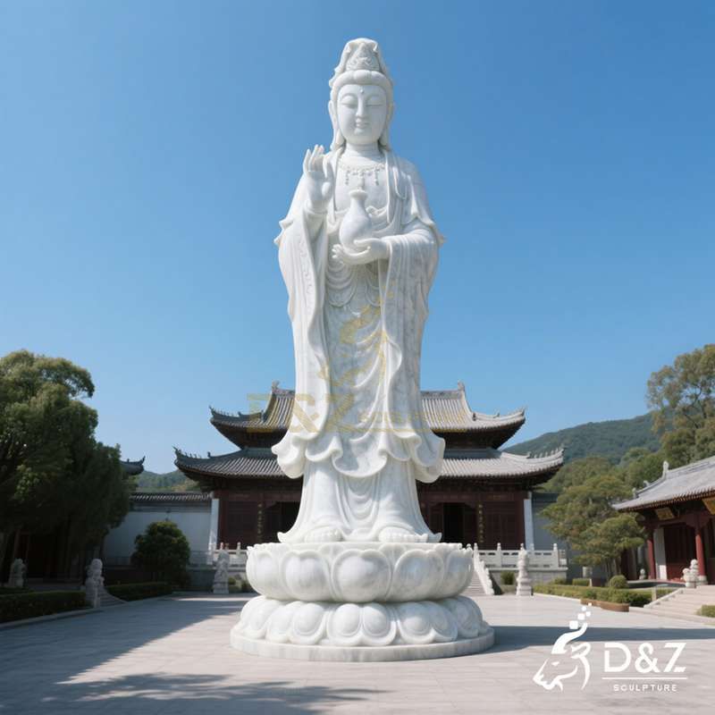 standing guanyin statue