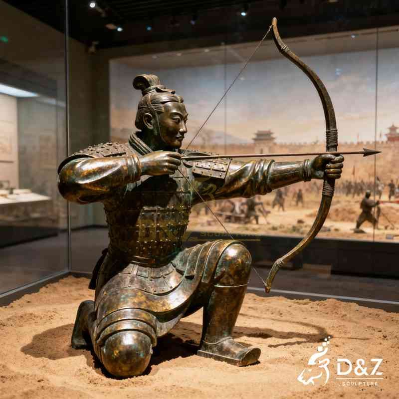 terracotta warrior statue