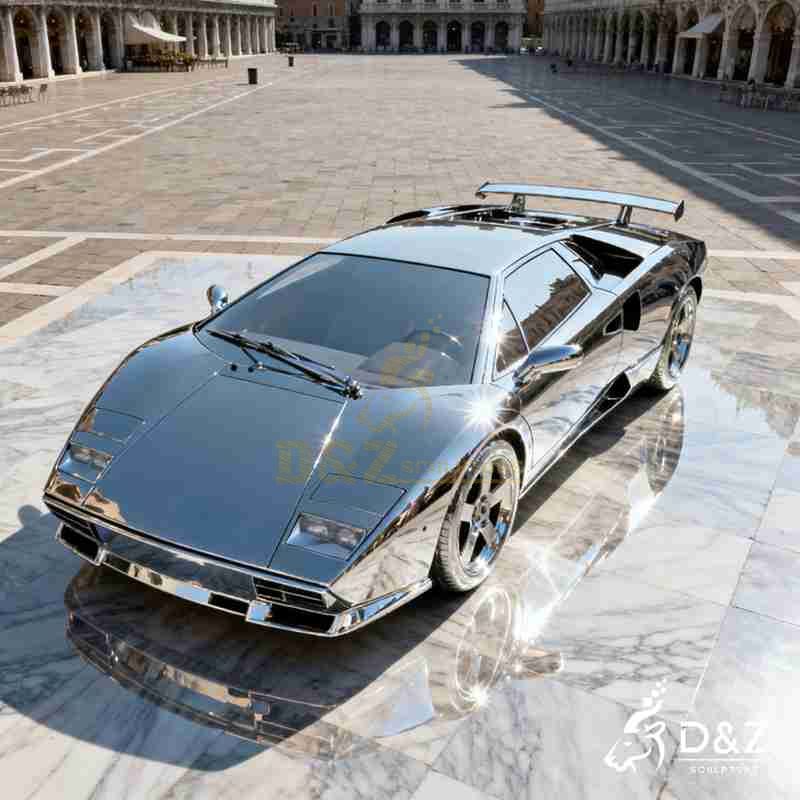 metal car sculptures