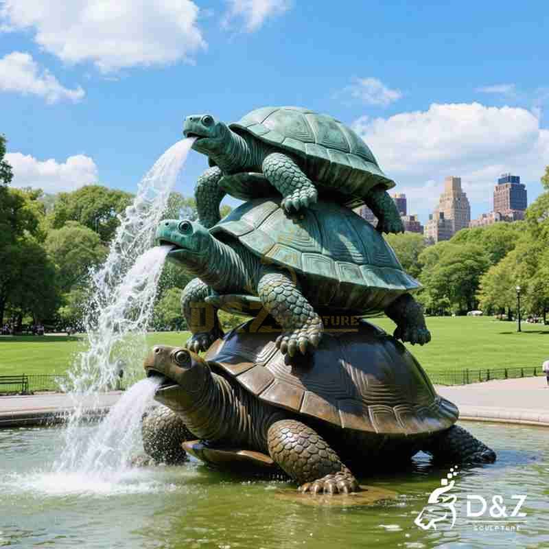 turtle fountain