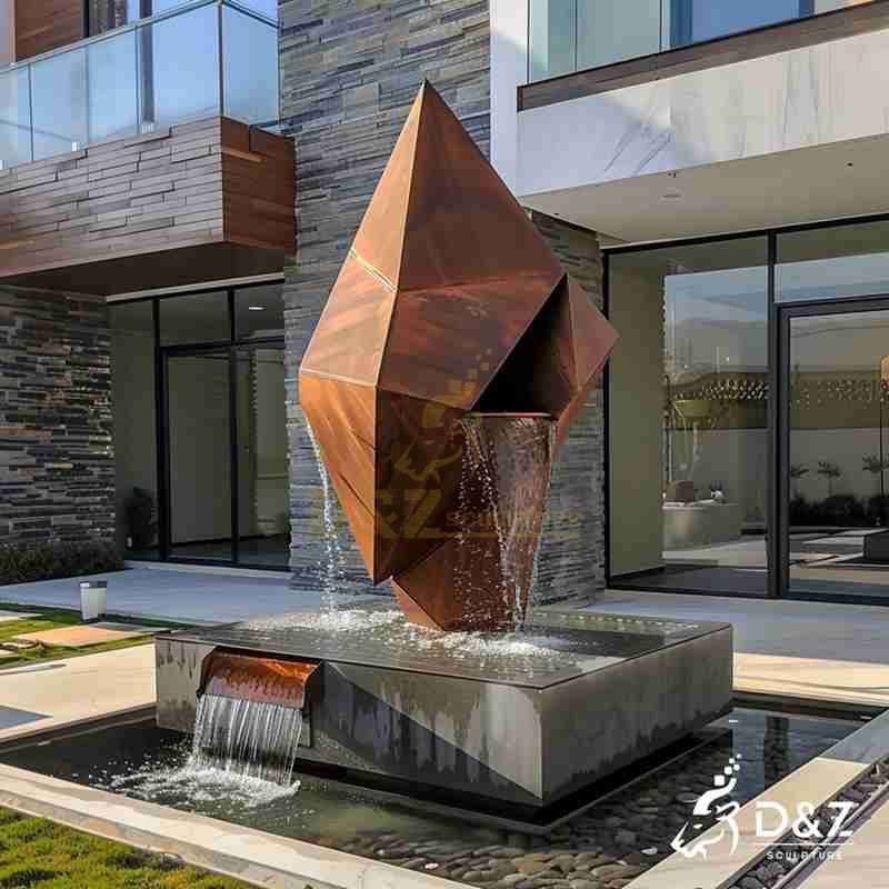 geometric fountain