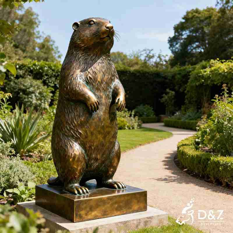 Large Bronze Prairie Dog Statue for Garden DZJ-128