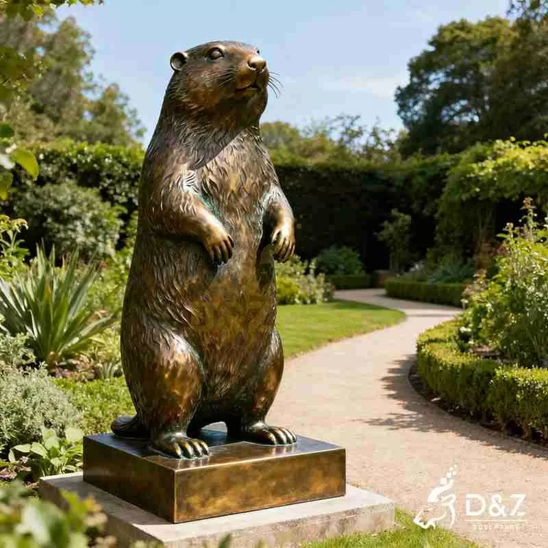 Large Bronze Prairie Dog Statue for Garden DZJ-128