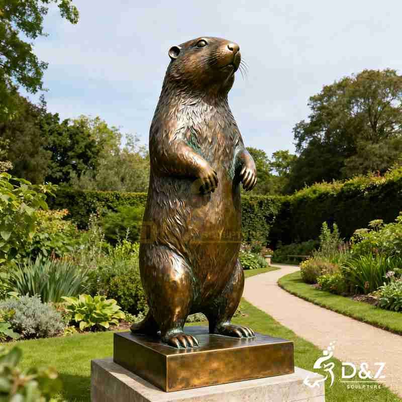 prairie dog garden statue