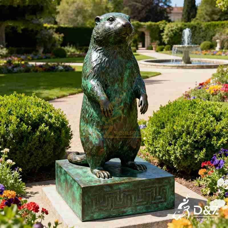 large animal statue