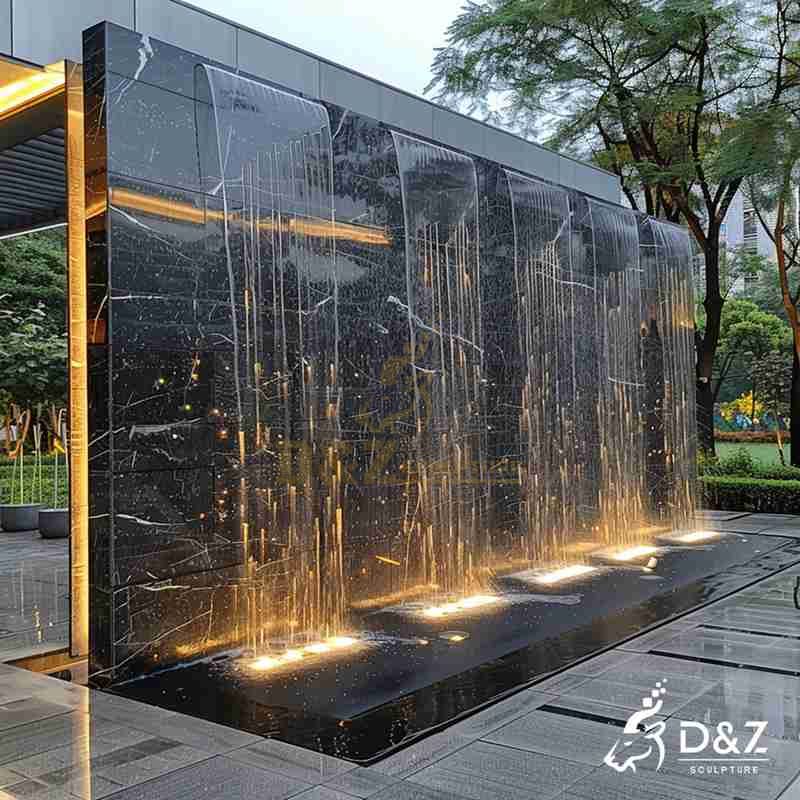 large wall fountain