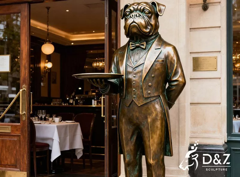 10 Timeless Bronze Animal Butler Statues for Classic Decor
