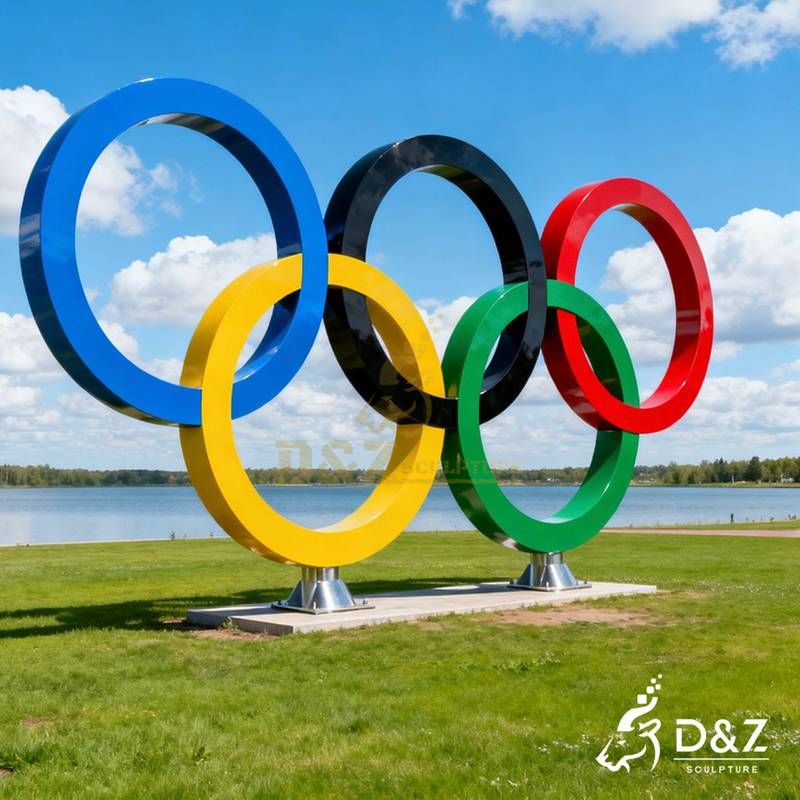 metal olympic rings