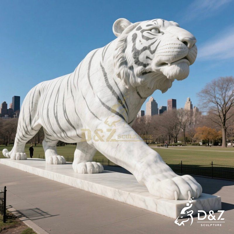 large tiger statue