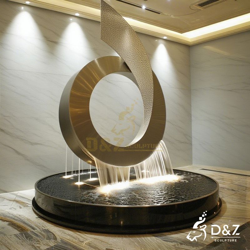 abstract fountain