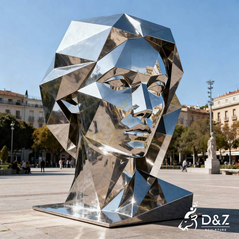 large face sculpture