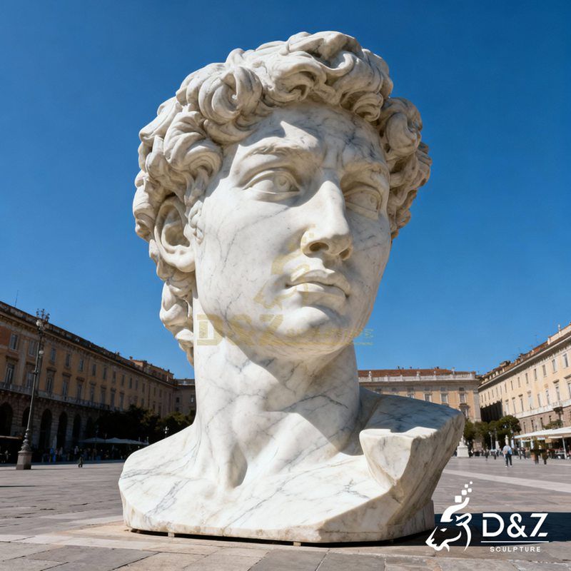 large face sculpture