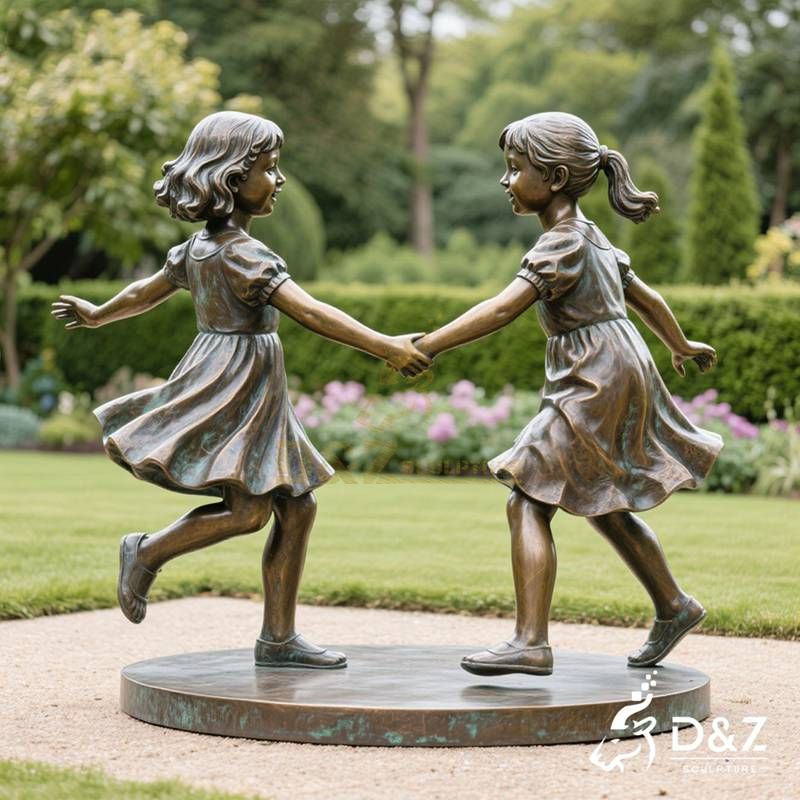 sisters garden statue