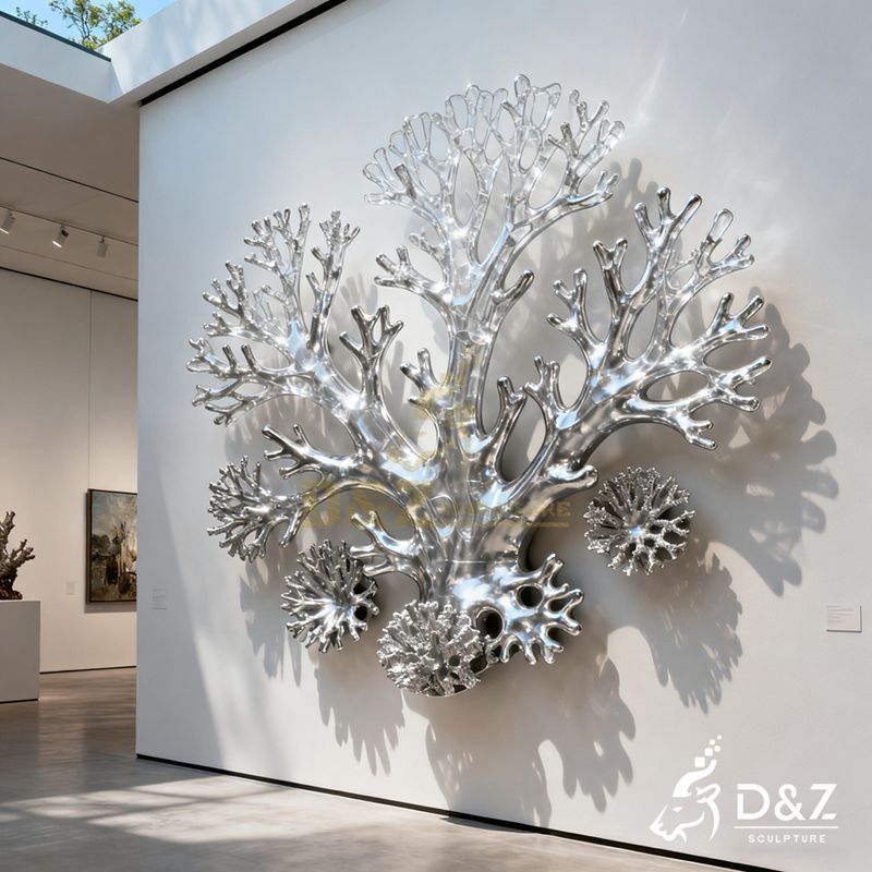 coral wall art sculpture