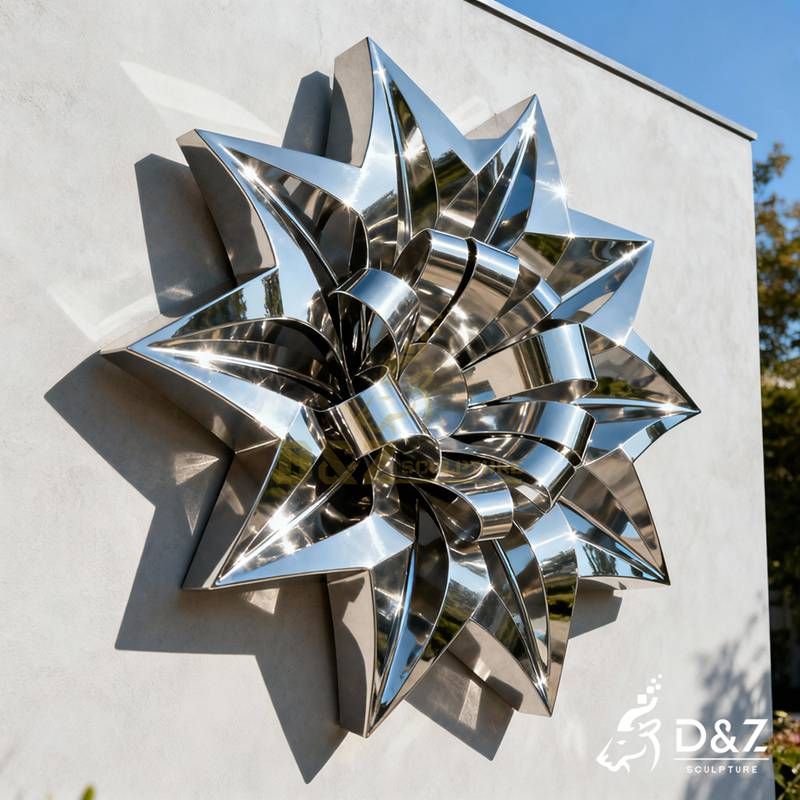 flower sculpture wall art
