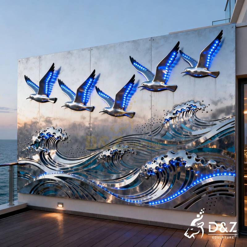 animal wall sculptures