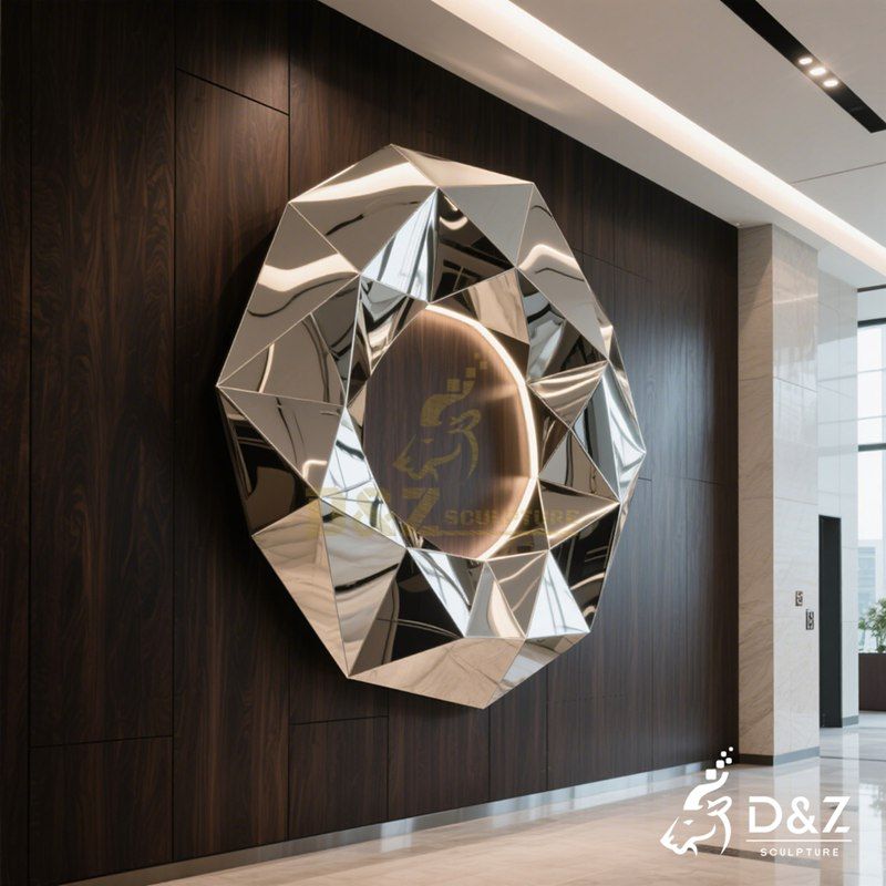 large wall sculpture