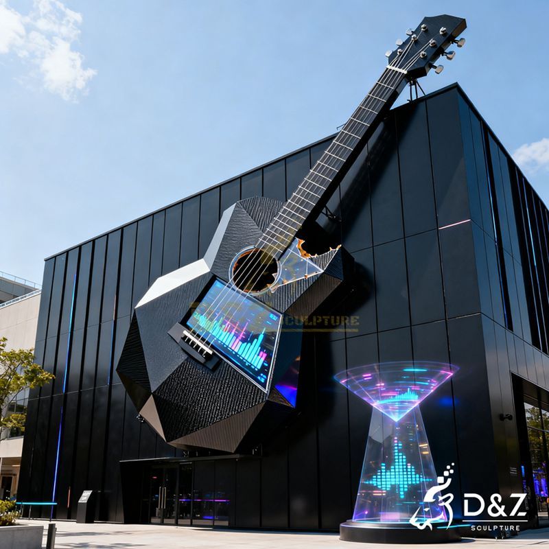 guitar metal wall sculpture guitar metal wall sculpture