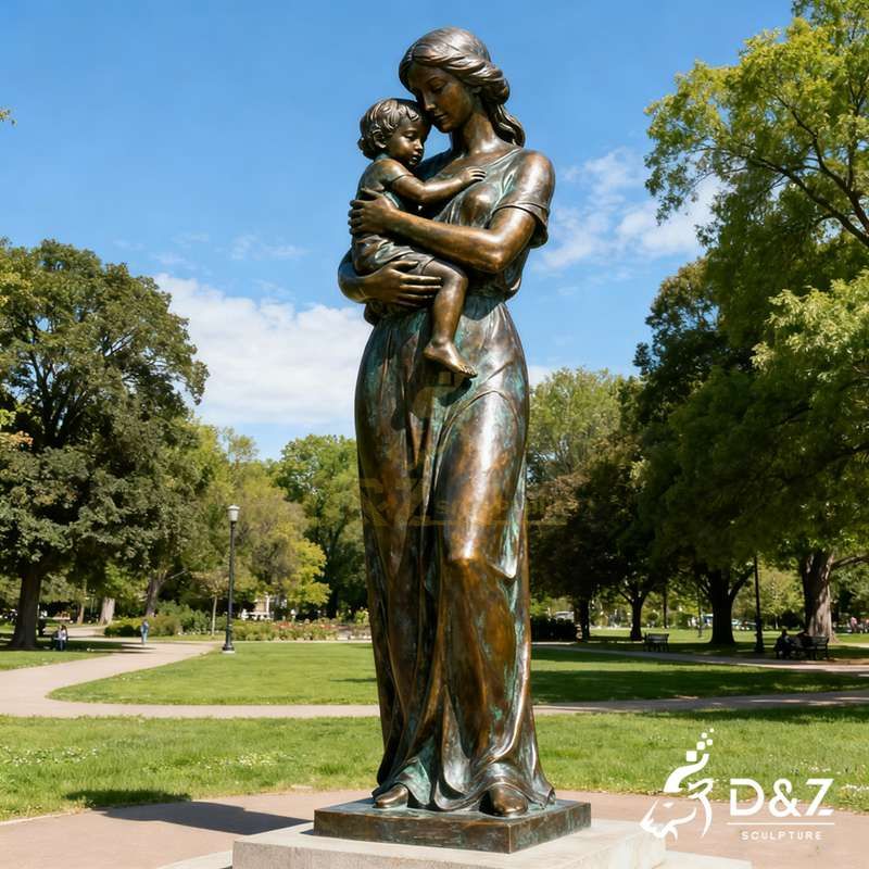 mother and child sculpture mother and child sculpture
