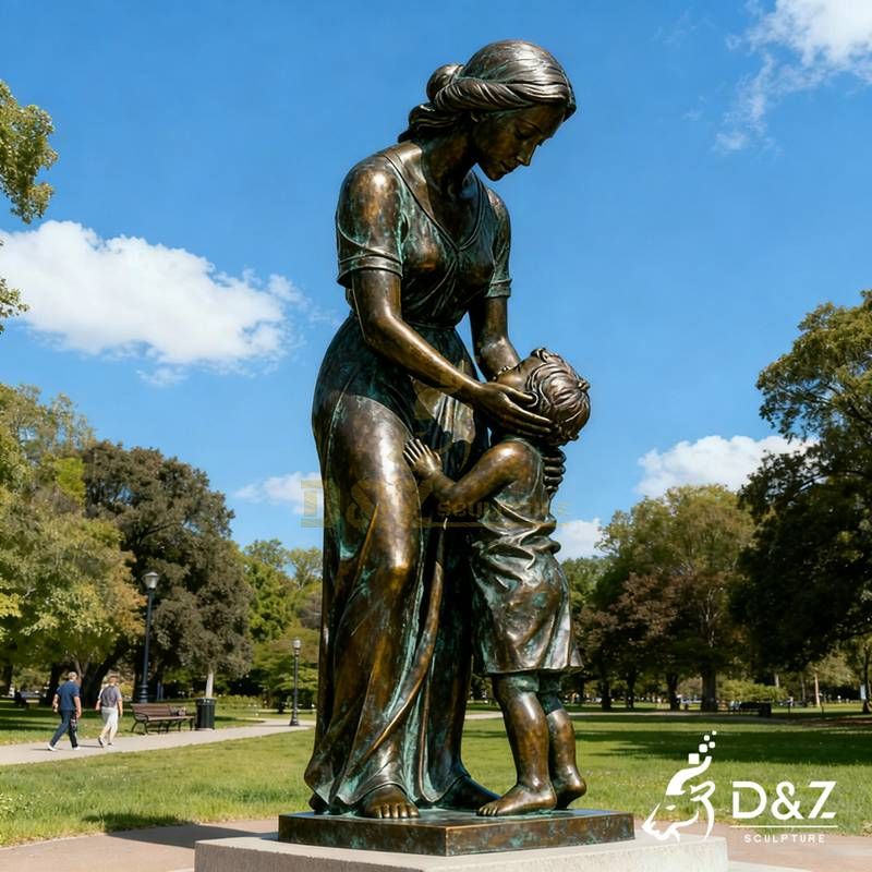 maternal love bronze sculpture maternal love bronze sculpture
