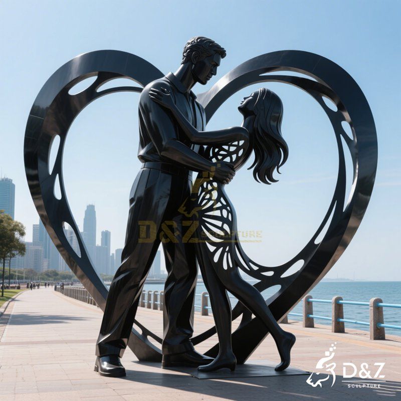 black metal sculpture black metal sculpture