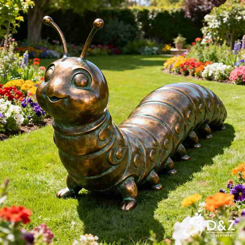 bronze garden statue