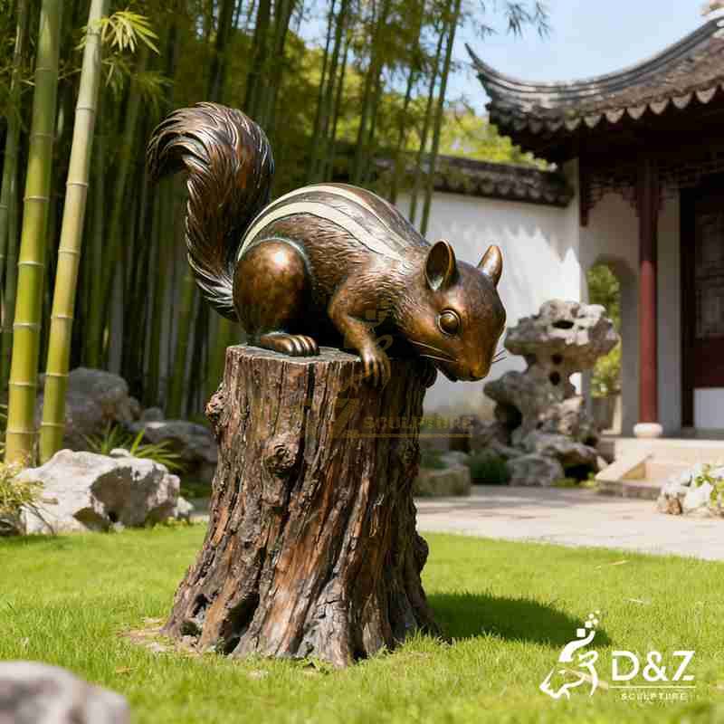chipmunk statue