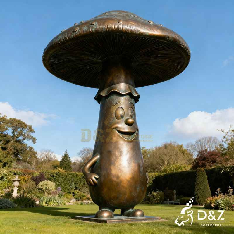 mushroom statue
