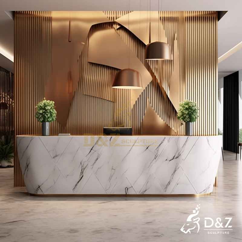 large reception desk
