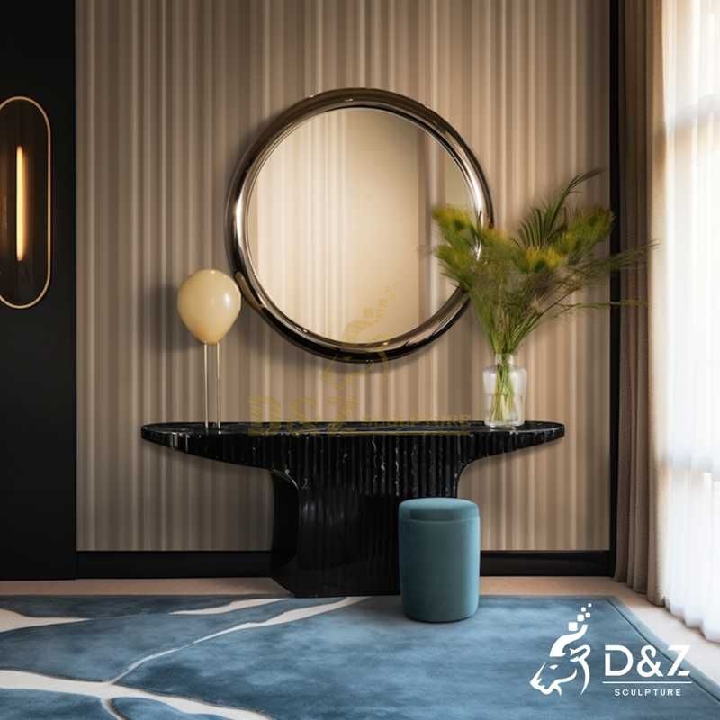 modern entry console table