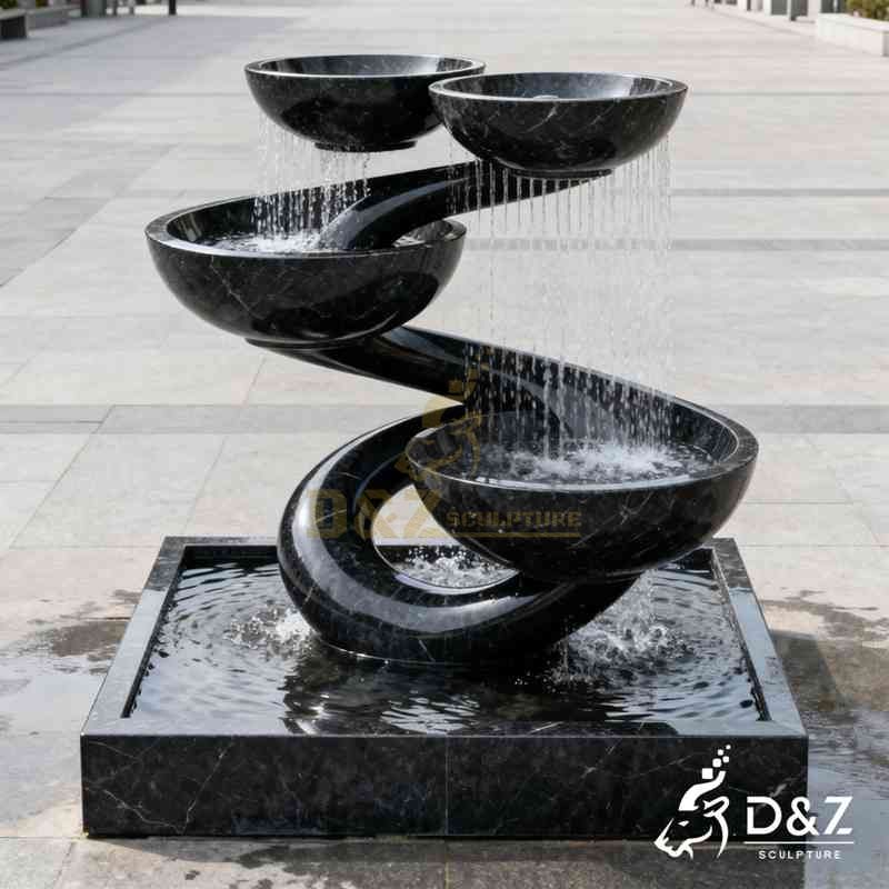 outdoor modern fountain