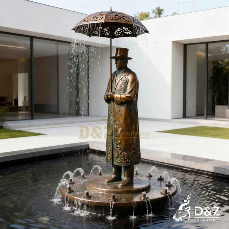 outdoor modern fountain
