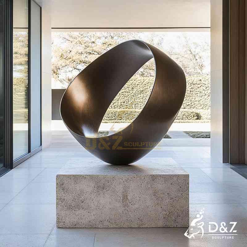 modern bronze sculpture