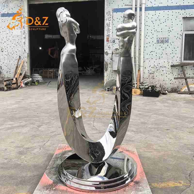 abstract sculpture embrace