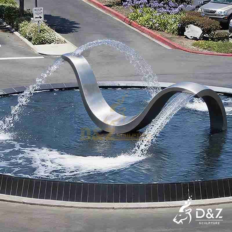 stacked ring fountain