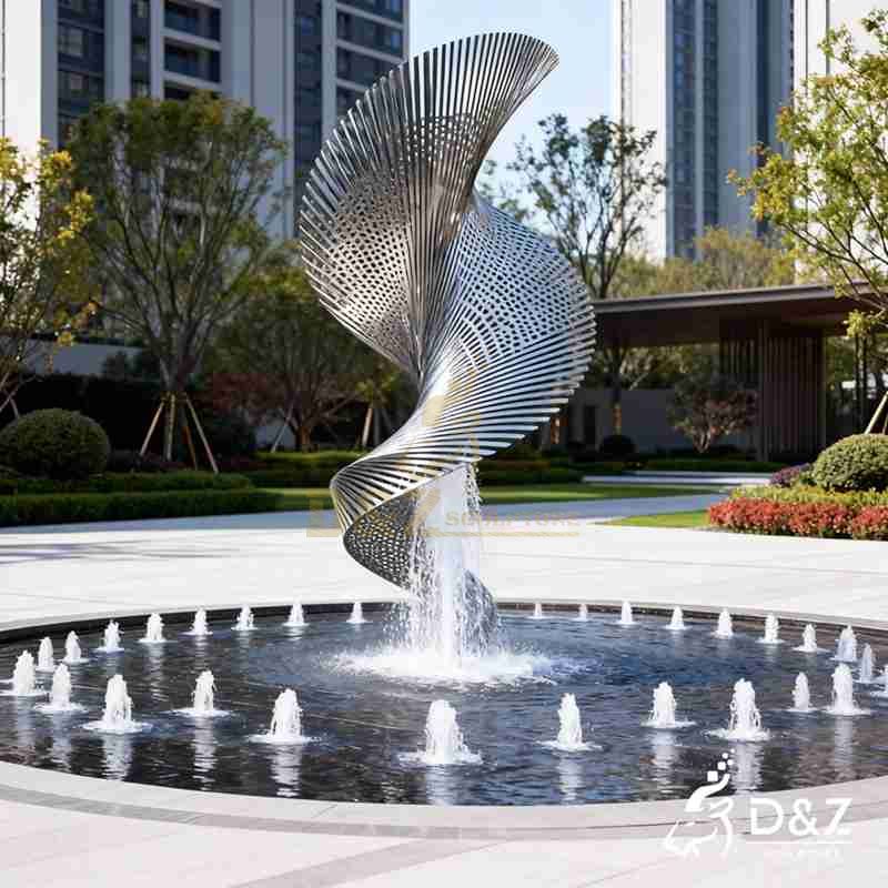 sculpture fountain