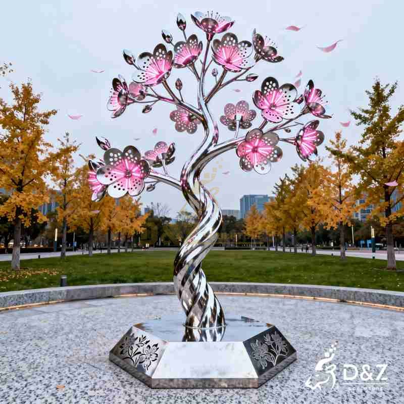 cherry blossom sculpture