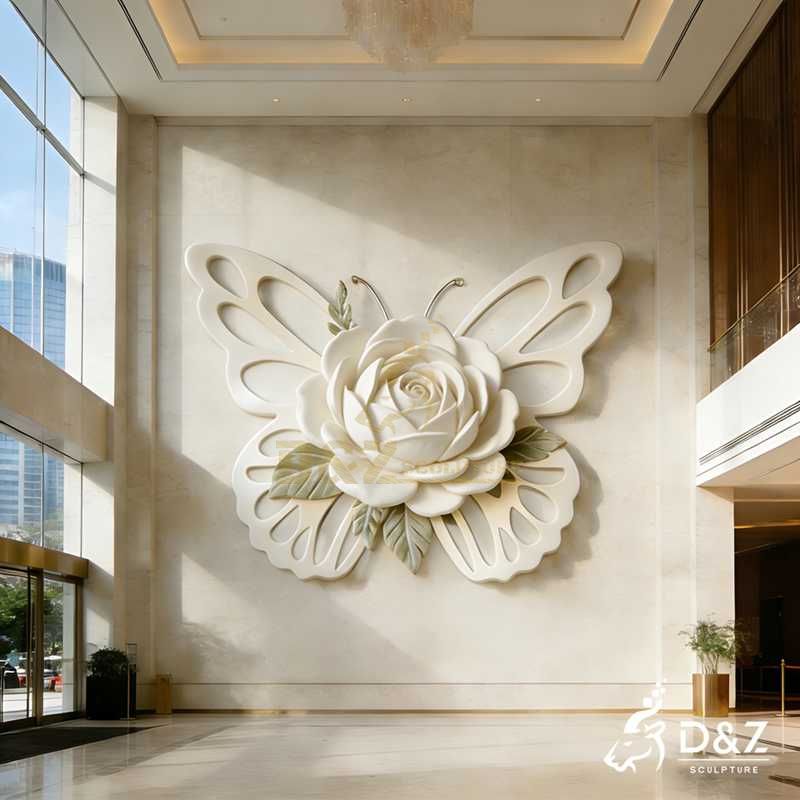 large wall sculpture