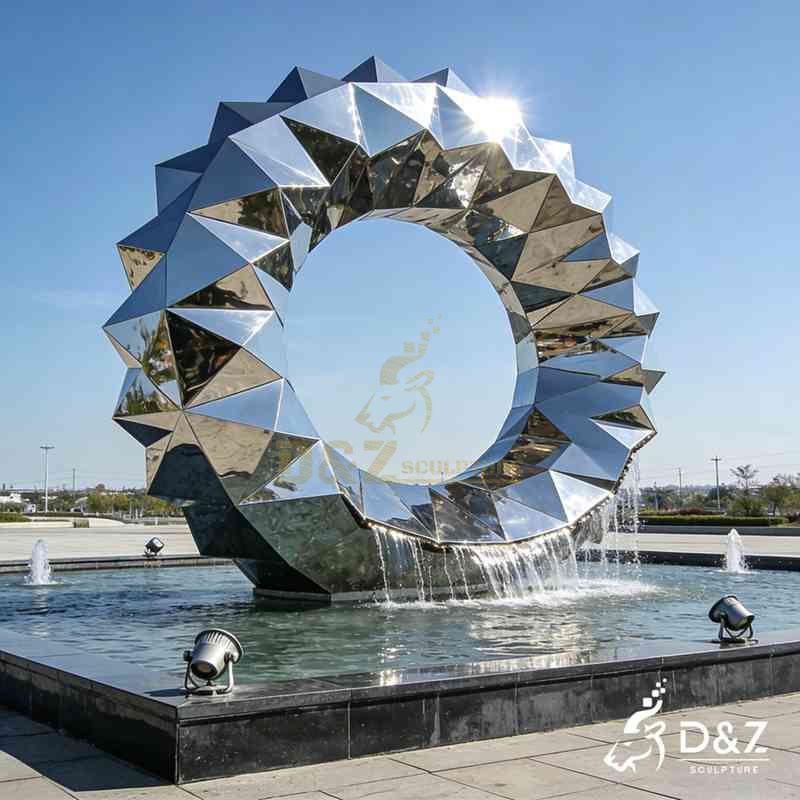 circular fountain design