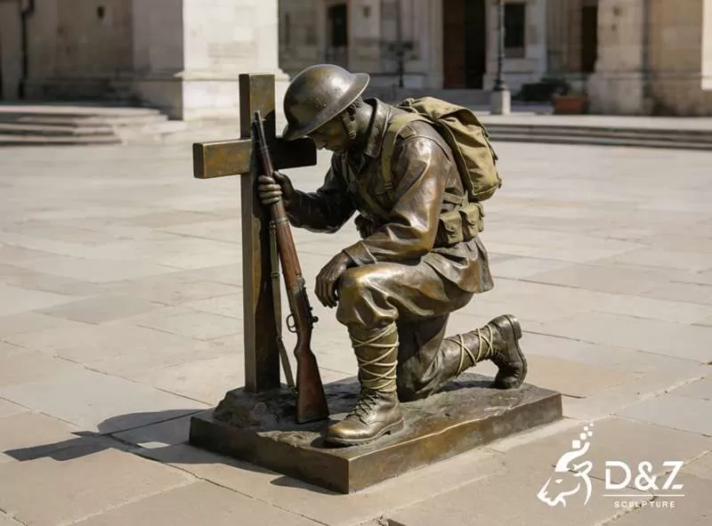 15 Large Outdoor Bronze Soldier Statues: Honoring Heroism