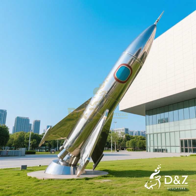 rocket sculpture
