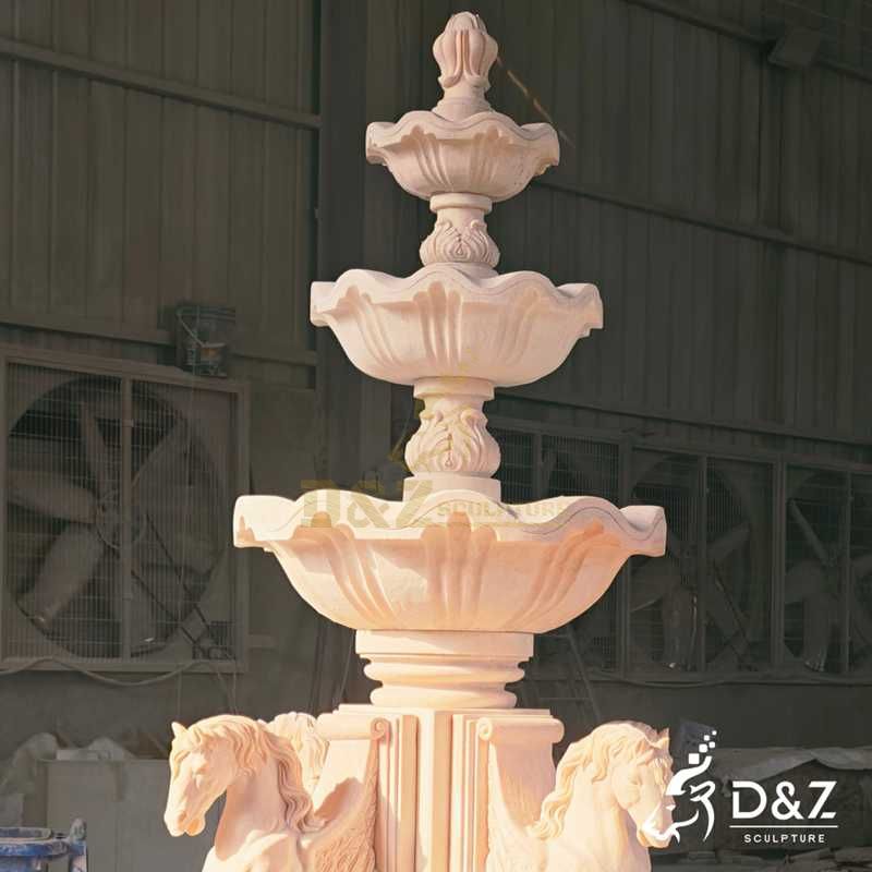 large tiered fountain