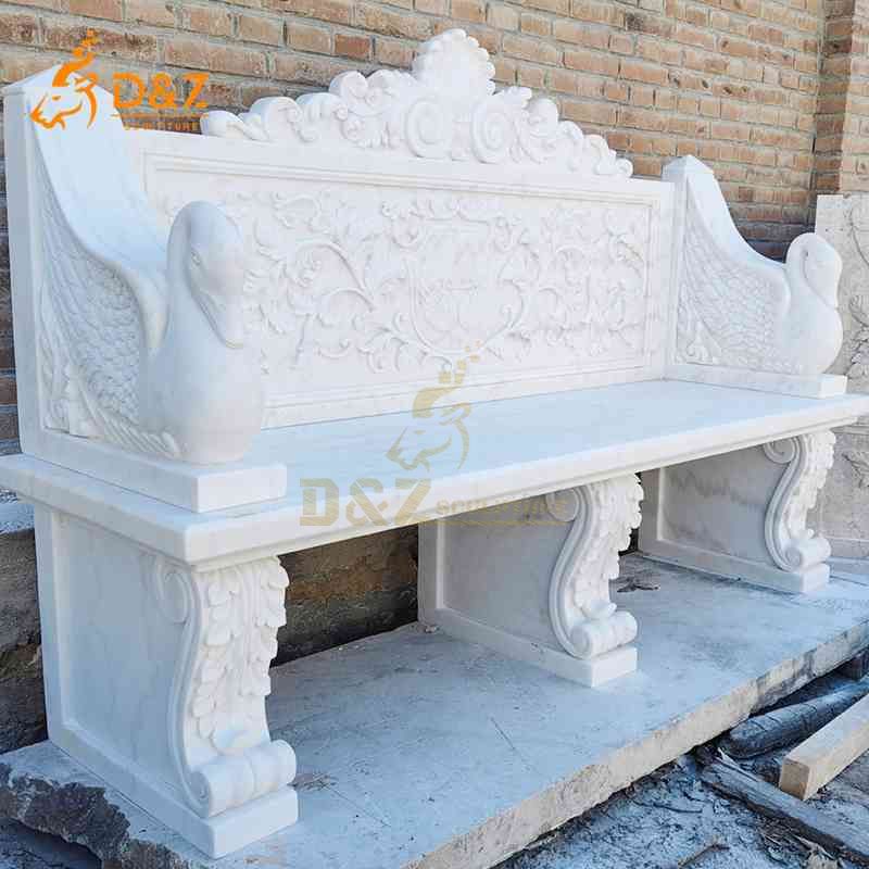 modern marble bench