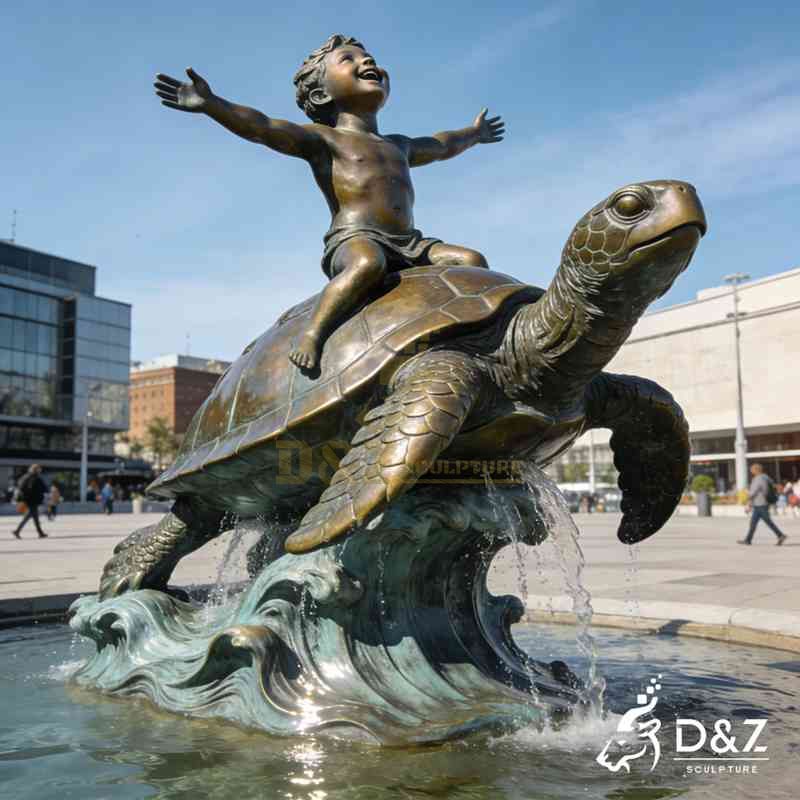 turtle fountain
