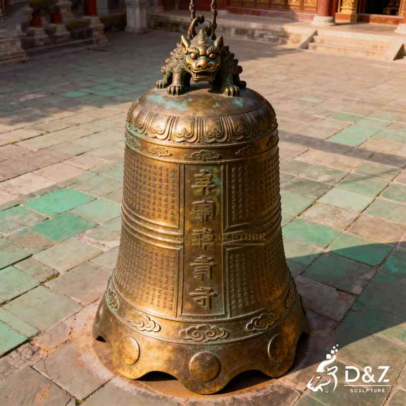 old bronze bell