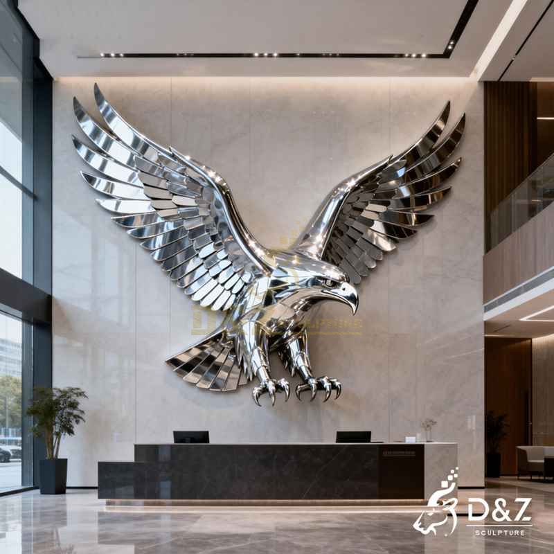 soaring eagle wall sculpture