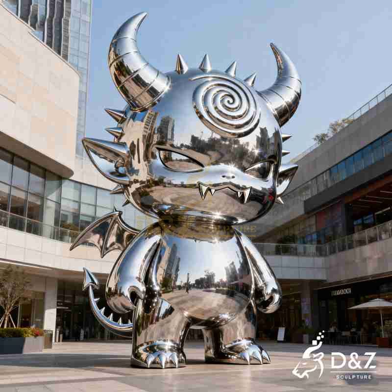 large modern sculpture